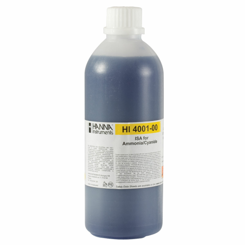 Ionic Strength Adjuster (ISA) for Ammonia and Cyanide ISEs, Hanna Instruments, HI4001-00