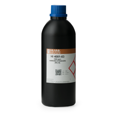 Ammonia ISE 1000 ppm Standard, Hanna Instruments, HI4001-03