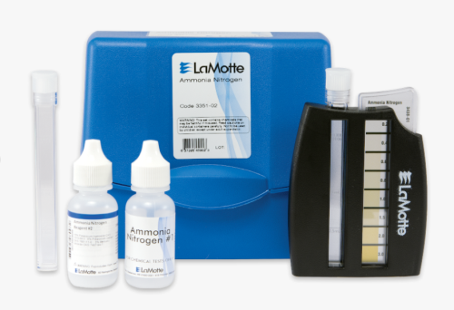 Ammonia Nitrogen Test Kit, Octa-Slide Method, 50 Tests, LaMotte, 3351-02