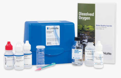 Dissolved Oxygen Test Kit, Direct Reading Titrator, 50 Tests, LaMotte, 5860-01