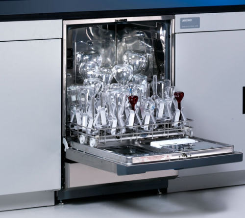 Undercounter FlaskScrubber Glassware Washer, No Window, 115 V, 60 Hz, 24.1 in. w x 27.7 in. d x 32.1-36.0 in. h, Labconco, 411001000
