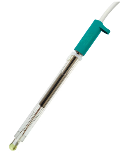 Electrode, Unitrode easyClean MIT Pt1000 pH and Temperature, for Titrator, 1.2 m Fixed Cable, Metrohm, 60260010