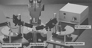 MG-1000 Microgripper Assembly (750 Controller and Gripper Tips, as Well as Micro-Manipulator if Required, Must be Purchased Separately)
