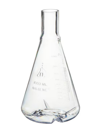 Flask Straight Neck PC 1000 mL, 6/CS, Thermo Scientific, 4110-1000
