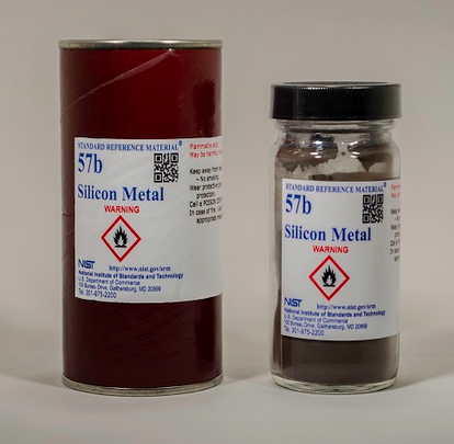 NIST Silicon Metal Standard Refence Material (SRM), 40 g, 57B