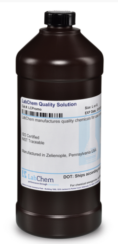 Bromocresol Green / Methyl Red Indicator, Alcoholic, for Alkalinity, 1 L Amber Bottle, LabChem, LC118802