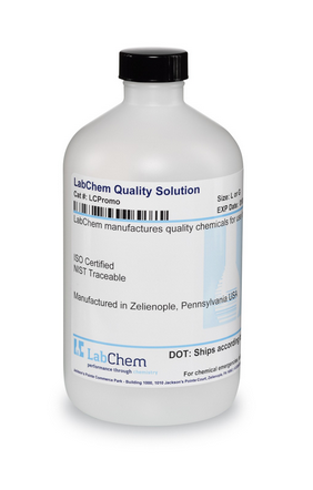 Buffer Solution pH 6.86 at 25 degrees C, 500 mL Poly Bottle, Labchem, LC123501