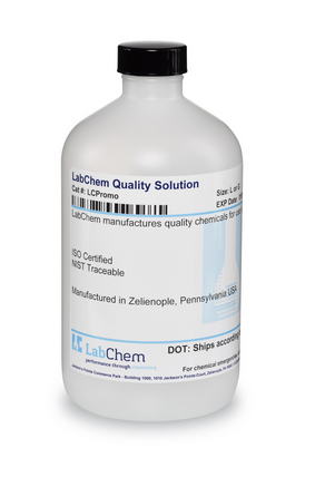 Copper AA Standard, 1000 ppm (1 mL = 1 mg Cu), 500 mL Poly Bottle, Labchem, LC134001