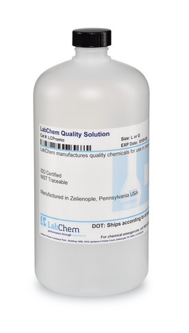Conductivity Standard, 12,856 micromho/cm, 1 L Poly Bottle, Labchem, LC187792