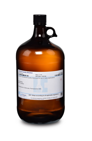 Hydrochloric Acid 50% v/v (1+1), 4 L Amber Glass Bottle