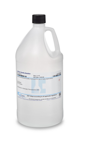 Isopropyl Alcohol, 70% v/v (Made from ACS Grade), 4 L Poly Bottle, LabChem, LC157604