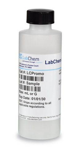 Methyl Red-Methylene Blue, Mixed Indicator, for Nitrogen (Ammonia), Nitrogen (Organic), 125 mL Poly Bottle, Labchem, LC171707