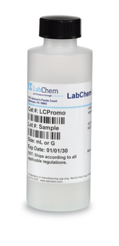 Phenolphthalein, 0.5% In 50% Ethanol, pH 8.3 - 10.0 Colorless to Pink, 125 mL Poly Bottle, LC182007