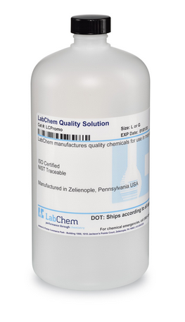 Phosphate Buffer pH 6.2-6.5, for Chlorine, Chlorine Dioxide, 1 L Poly Bottle, Labchem, LC185402