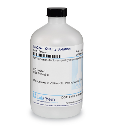 Sodium Hydroxide, 0.01 N (0.01 M), 500 mL Poly Bottle, Labchem, 242001
