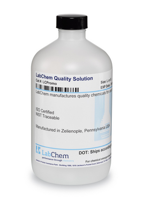 Sodium Nitrate Solution, 5.0 M (5.0 N), Ion Strength Adjustor for Chloride Specific Ion Electrode, 500 mL Poly Bottle, Labchem, LC246651