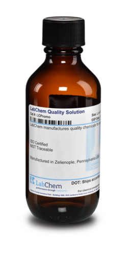 Sulfuric Acid, 50% v/v (1+1), 500 mL Amber Glass Bottle, LabChem, LC256401