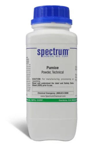 Pumice Powder, Technical Grade, 500 g Bottle, Spectrum Chemical Mfg, P1447-500GM