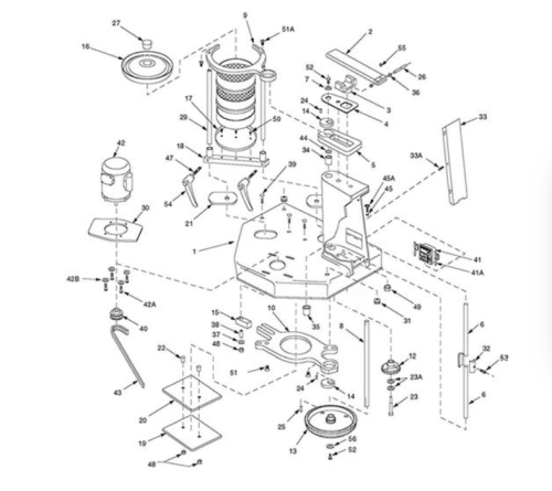 Electronic Timer, 60 Hz, for W. S. Tyler (Registered) Ro-Tap (Registered) Sieve Shaker, Number 41 on Diagram