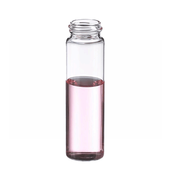 40 mL Sample Vial, Clear, 24-400 Thread Finish, No Cap, 200/CS