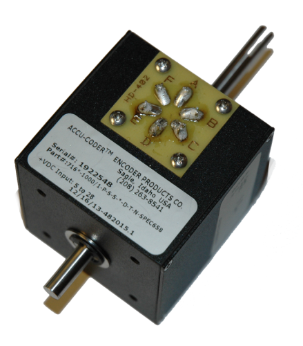 Encoder for Plastometer Head Assembly, Spec 658