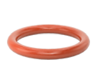 Vessel O-Ring, High-Temperature, Silicone, 4-1/8 in. ID x 4-1/2 in. OD x 3/16 in. Fractional, 5/PK, McMaster-Carr, 9396K308
