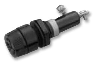 Fuse Holder, Panel Mount, 250 V, 30 A, Solder Lug, Fingergrip Cap