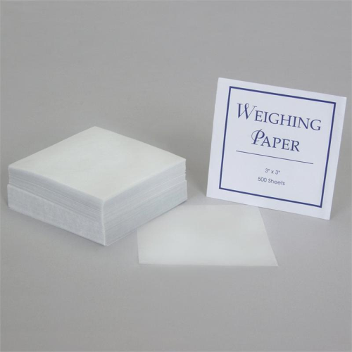 Weighing Paper, Glassine, 6 in. x 6 in., 500/PK, I W Tremont, W66