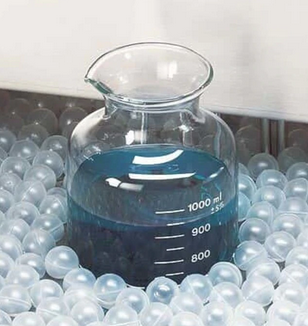 Hollow Polypropylene (PP) Ball Bath Covers, 20 mm, 500/PK, 06821-02