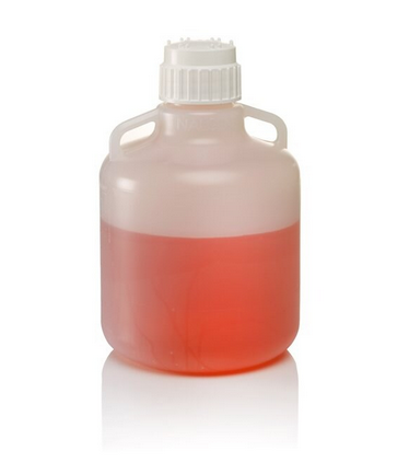 Nalgene Carboy with Handles, White, Polypropylene, 13 gal. / 50 L, Thermo Scientific, 2250-0130