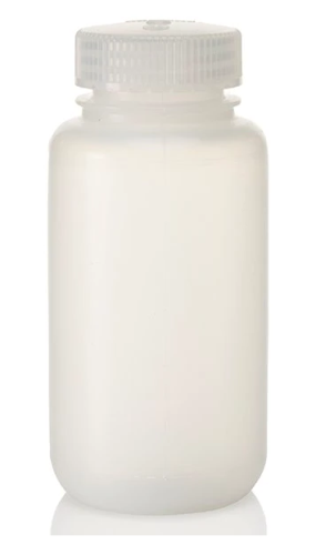 Nalgene Bottle, Wide-Mouth Low-Density Polyethylene (LDPE) with Polypropylene (PP) Cap, 60 mL / 2 oz, Thermo Scientific, 2103-0002
