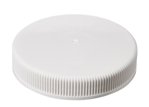 Nalgene Closure, White, Screw-Cap, 100-400 Wide-Mouth, EA or 12/CS, Thermo Scientific, 712150-1000