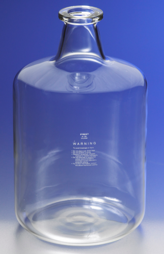 PYREX Solution Bottle with Tooled Neck, 19 L / 5 gallon, Corning, 1595-5