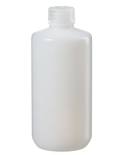 Nalgene Bottle, Narrow-Mouth High-Density Polyethylene (HDPE) with Polypropylene (PP) Cap, 500 mL, EA or 48/CS, Thermo Scientific, 2089-0016