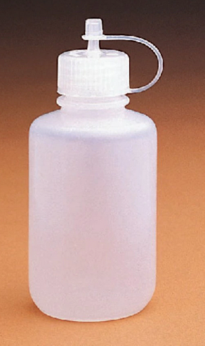 Nalgene Bottle, Dropper/Dispenser, Low-Density Polyethylene (LDPE) with Polypropylene (PP) Dropping Closure & Cap, 125 mL, EA, 12/PK, or 48/CS, Thermo Scientific, 2411-0125
