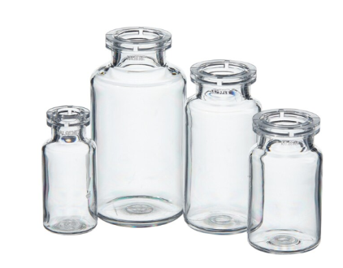 Nalgene Serum Vials, Polyethylene Terephthalate Glycol (PETG), Clear, Crimp Finish, STERILE, Shrink-Wrapped Modules, 10 mL, 1260/CS, Thermo Scientific, 342030-0010