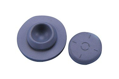 WHEATON® Rubber Stopper, Snap-On, 20 mm, Gray Chlorobutyl, 1000/CS