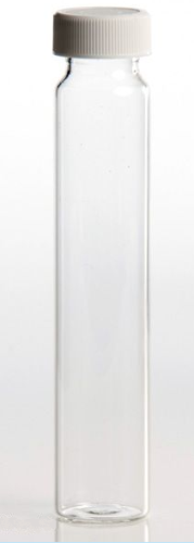 VOA Vial, Clear, Closed Top, 60 mL, (Level 1), 72/CS, QEC, 1112-60MLC