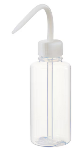 Nalgene Wash Bottle, Teflon Fluorinated Ethylene Propylene (FEP) with Ethylene Tetrafluoroethylene (ETFE) Cap, Stem and Draw Tube, Narrow-Mouth, 125 mL, 1/PK or 4/CS, Thermo Scientific, 2403-0125