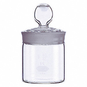 Weighing Bottle with Stopper, Tall Style, 40 mm Inside Diameter. x 50 mm Height, 15145-4050