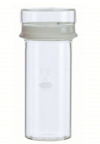 Weighing Bottle, Tall Cylindrical with Cap, 40 mm Inside Diameter x 80 mm, 15146-4080