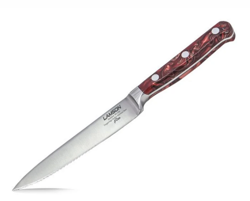 Cork Knife, Stainless Steel Blade, with Cushion Grip, Vinyl Handle, Blade Length 3-1/4 in..[REPRESENTATIVE IMAGE]