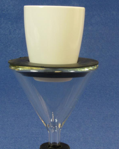 Crucible Holder, Sargent #2 [RUBBER CRUCIBLE ADAPTER ONLY]