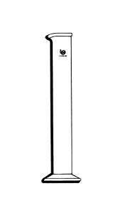 Cylinder, Hydrometer, 50 x 200 mm [REPRESENTATIVE IMAGE]