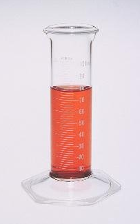 Graduated Cylinder, Calibrated To Deliver, Low Form, Class B, 100 mL, 2 mL Graduation Intervals, 20032-100