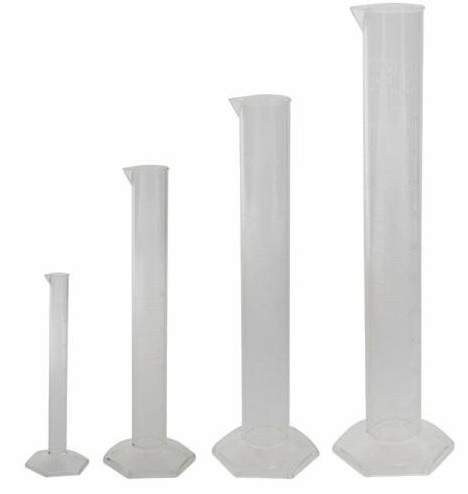 Graduated Cylinder, Economy Molded, Polypropylene, 2000 mL x 20 mL, Dynalon Labware, 239075
