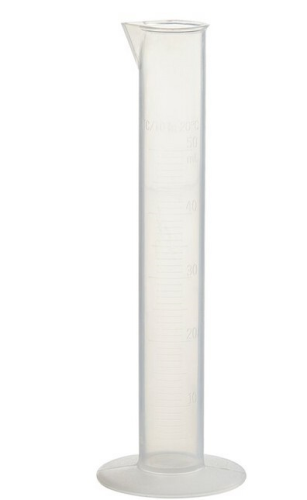 Nalgene Graduated Cylinder, Economy, Polypropylene (PP) 50 mL, 3664-0050