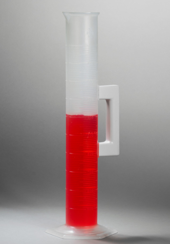 Graduated Cylinder, Holdfast with Handle, Polypropylene, 2000 mL, SP Bel-Art Products, F28461-2000