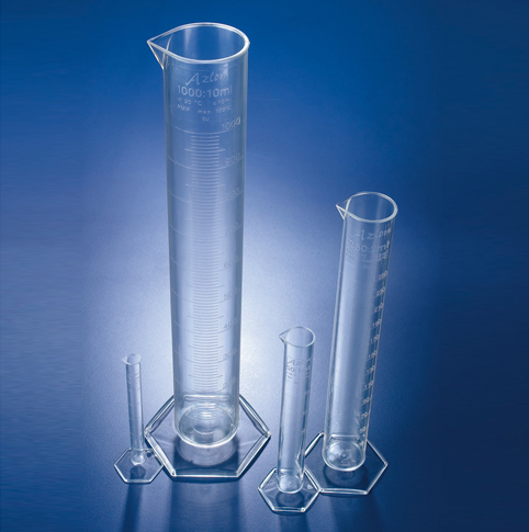 Cylinder, Economy Molded, Polymethylpentene, 25 mL x 0.5 mL
