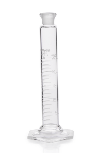Graduated Mixing Cylinder, Class B with Pennyhead Stopper, To Contain, 100 mL, 20039-100